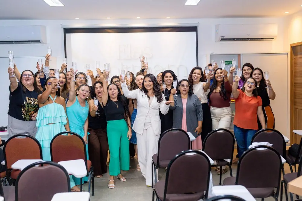 Alunas em imersão presencial Elas Sublimam 2025